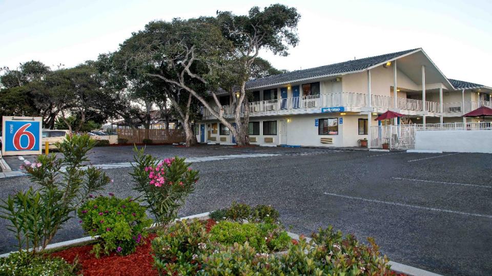 Motel 6, one of the most romantic places to stay in Monterey.