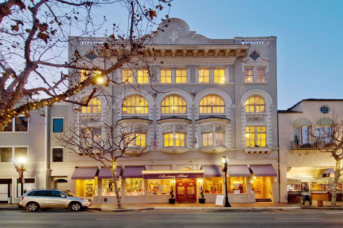 Monterey Hotel, one of the most romantic hotels in Monterey.