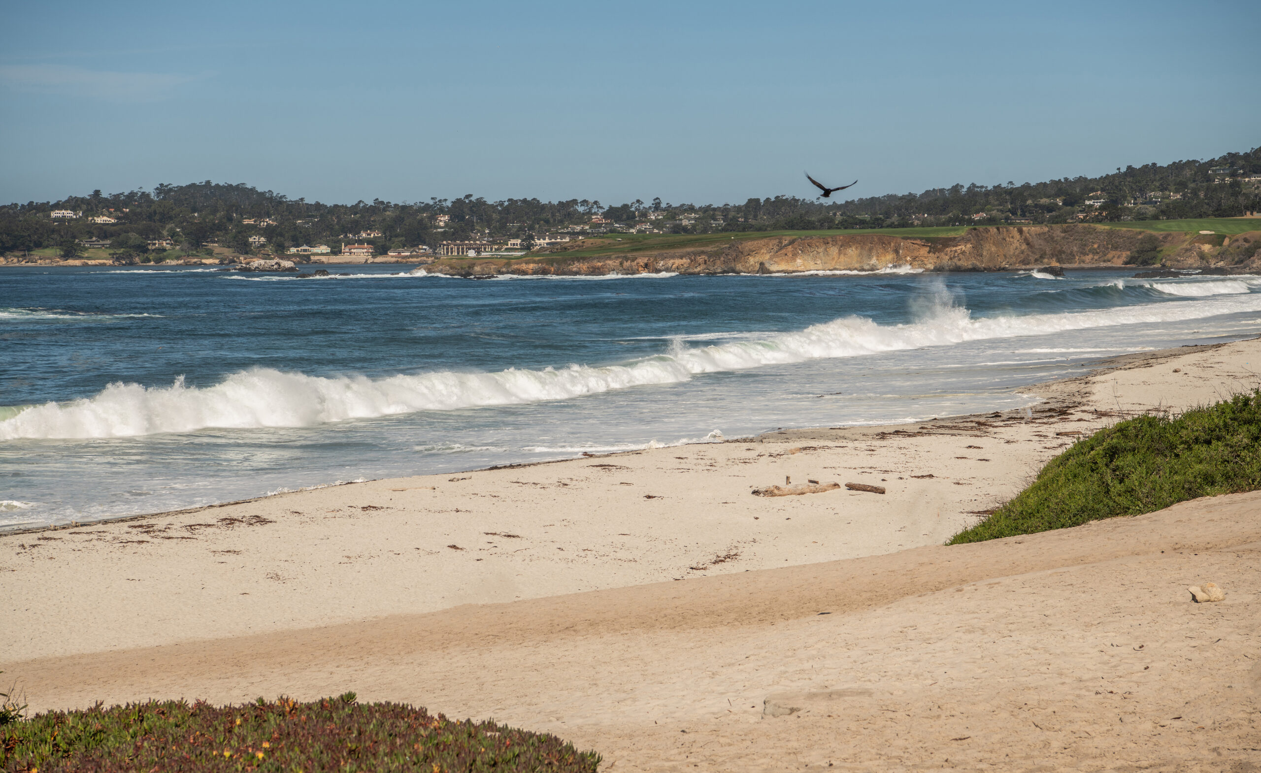 Carmel Beach, the perfect place for planning your romantic weekend in Carmel-by-the-Sea