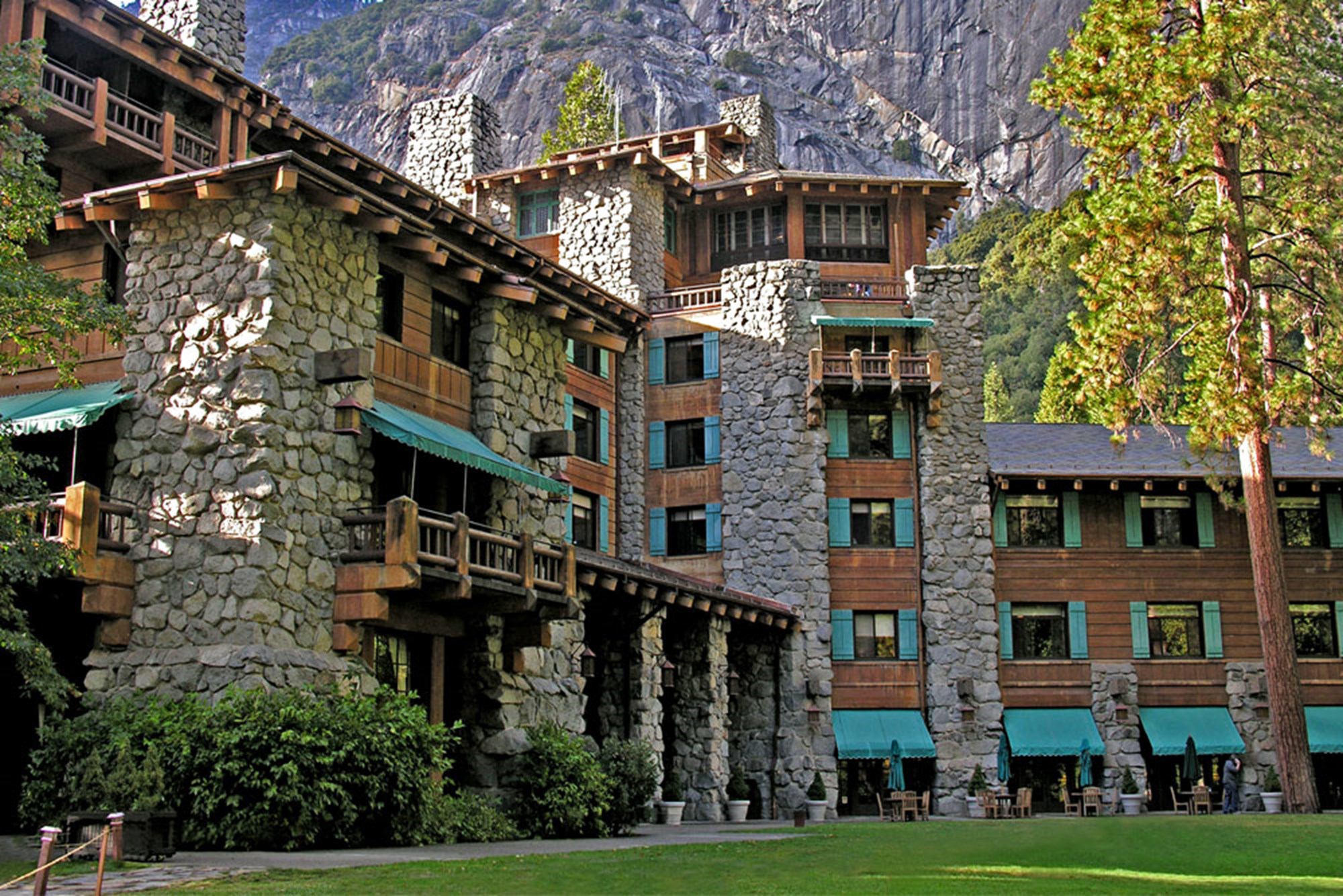 Ahwahnee Lodge in Yosemite.