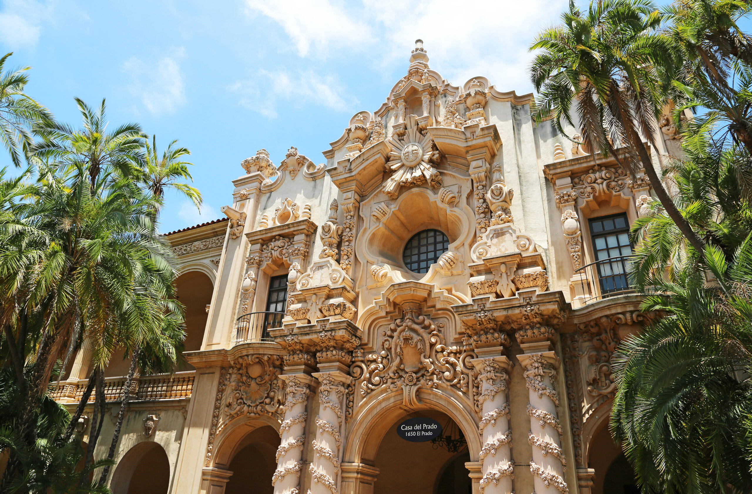 Balboa park Spanish architecture in San Diego, one of the best fall getaways for couples.