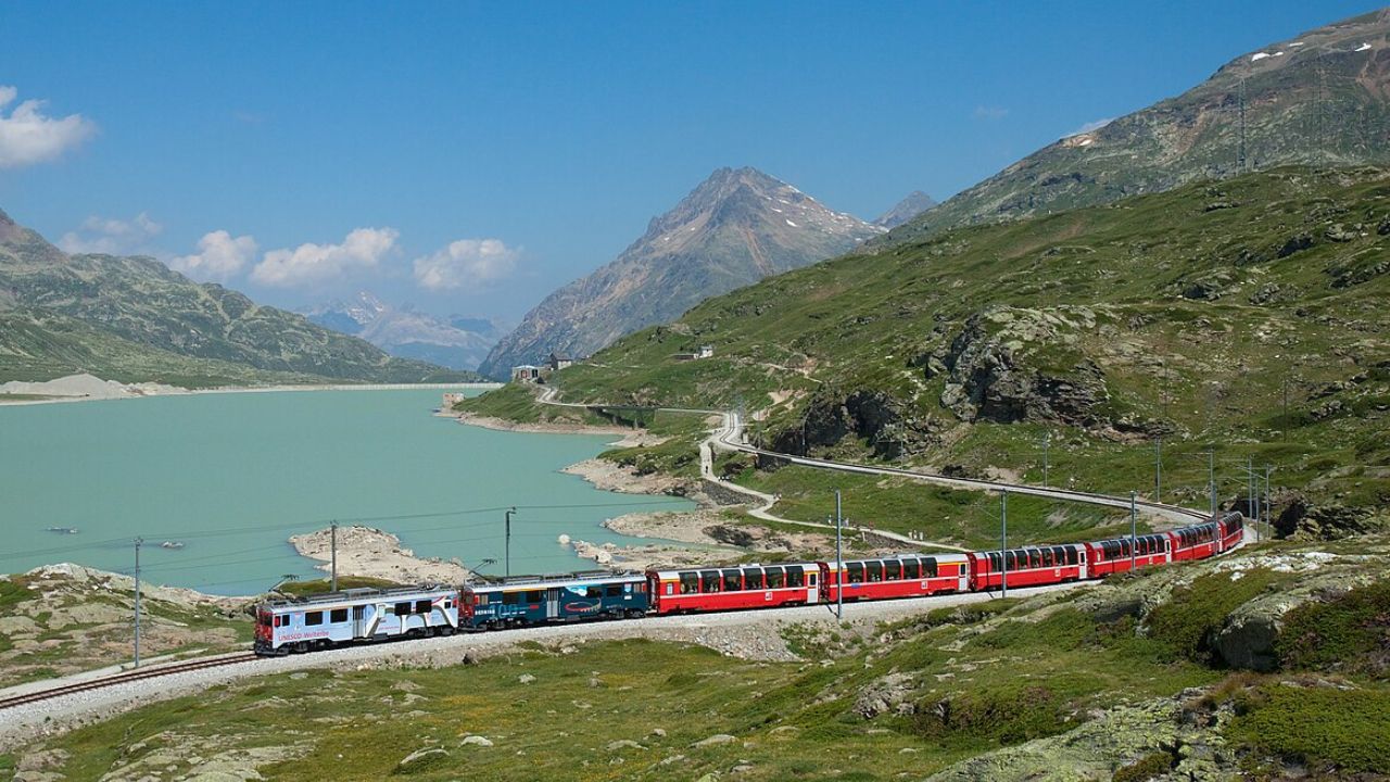 Bernina Express, Switzerland to Italy