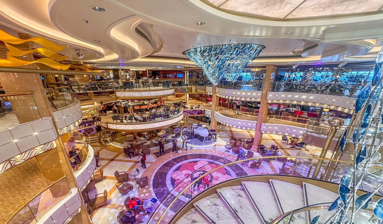 Cruise ship, Interior, Vacations image