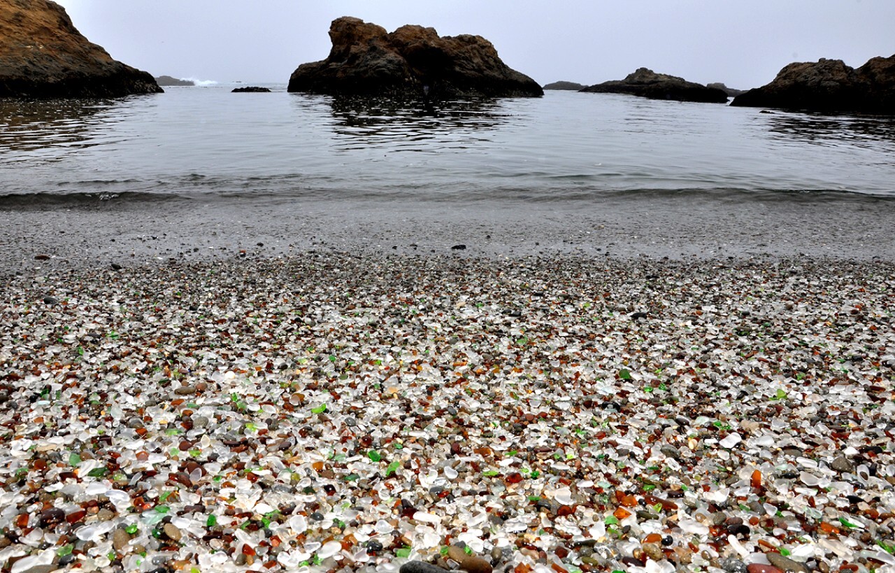 Glass Beach, California, USA
