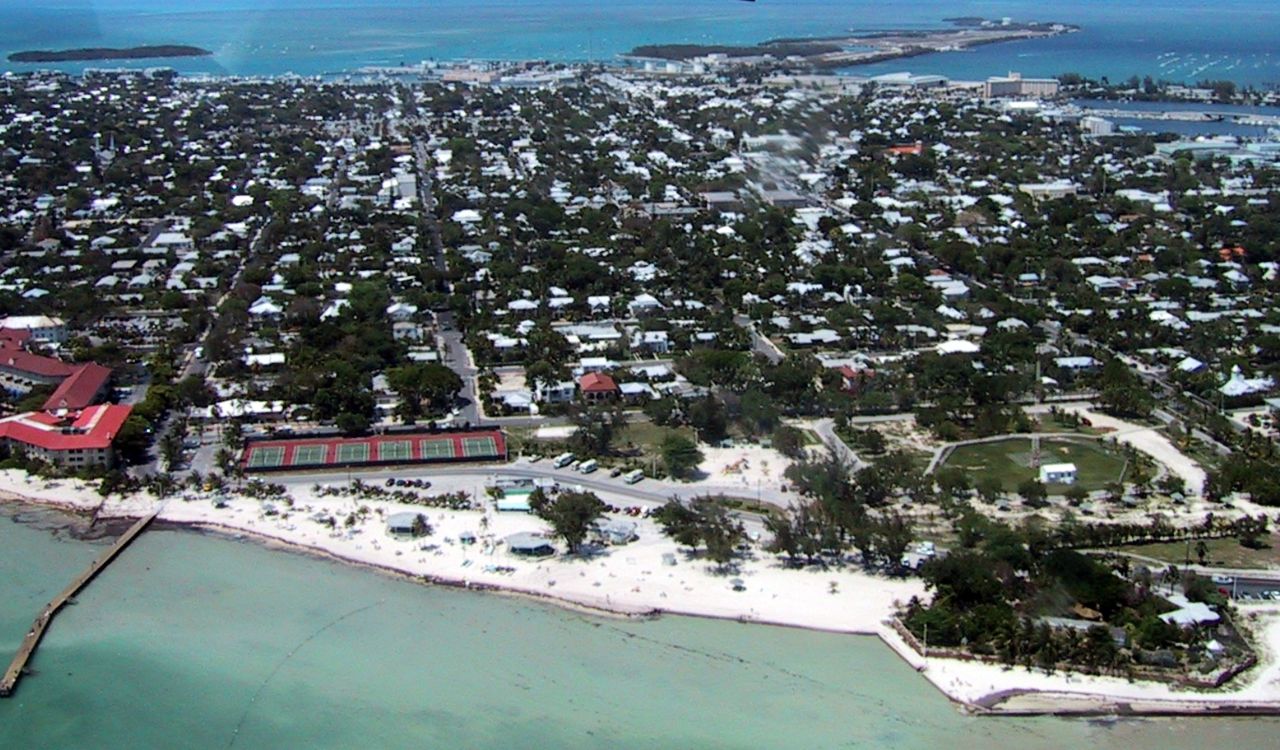 Key West aerial view