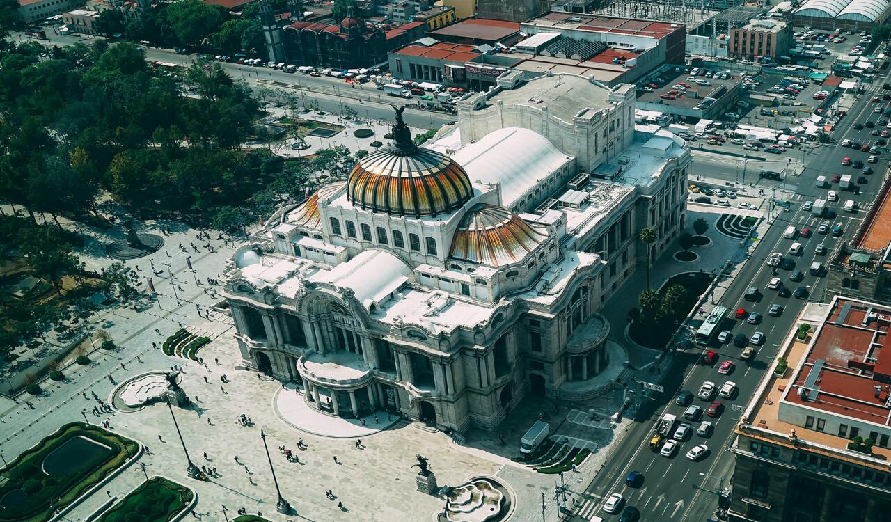 Bird's Eye View Photography of Dome Building