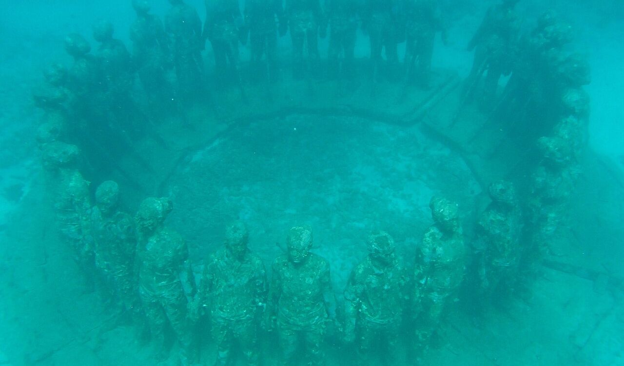 Molinere Underwater Sculpture Park, Grenada