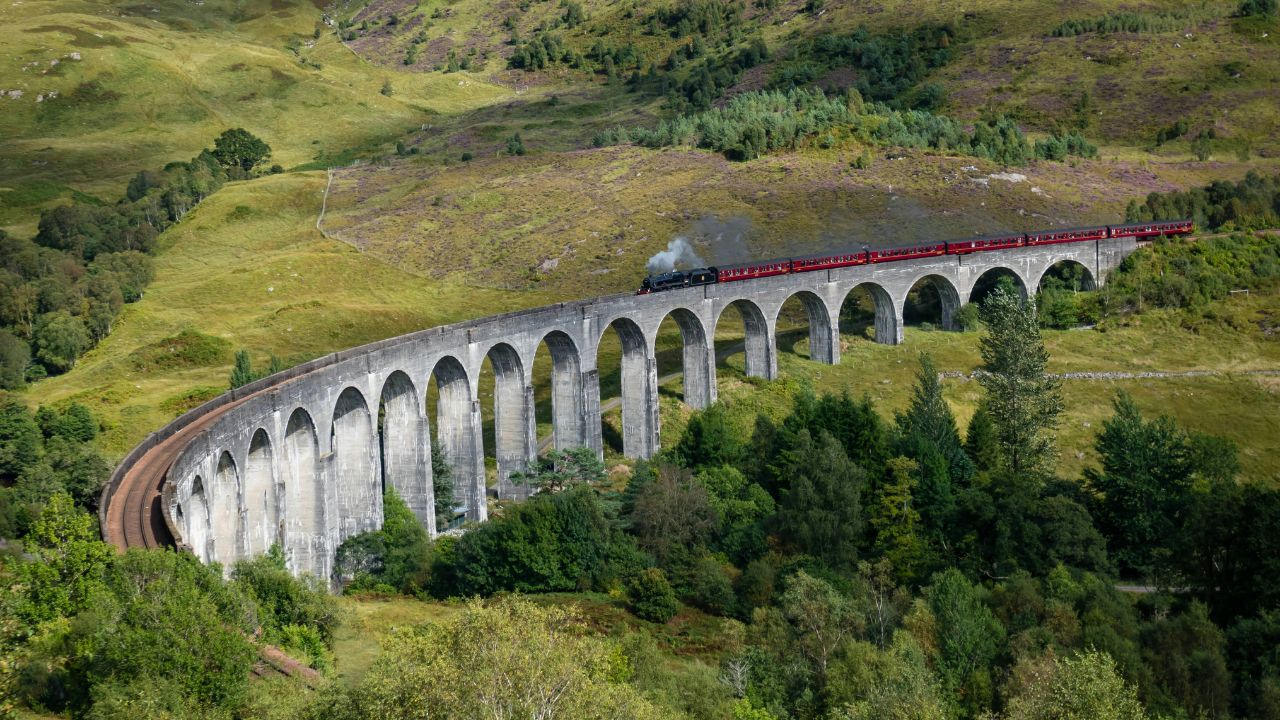 The Jacobite Steam Train, Scotland