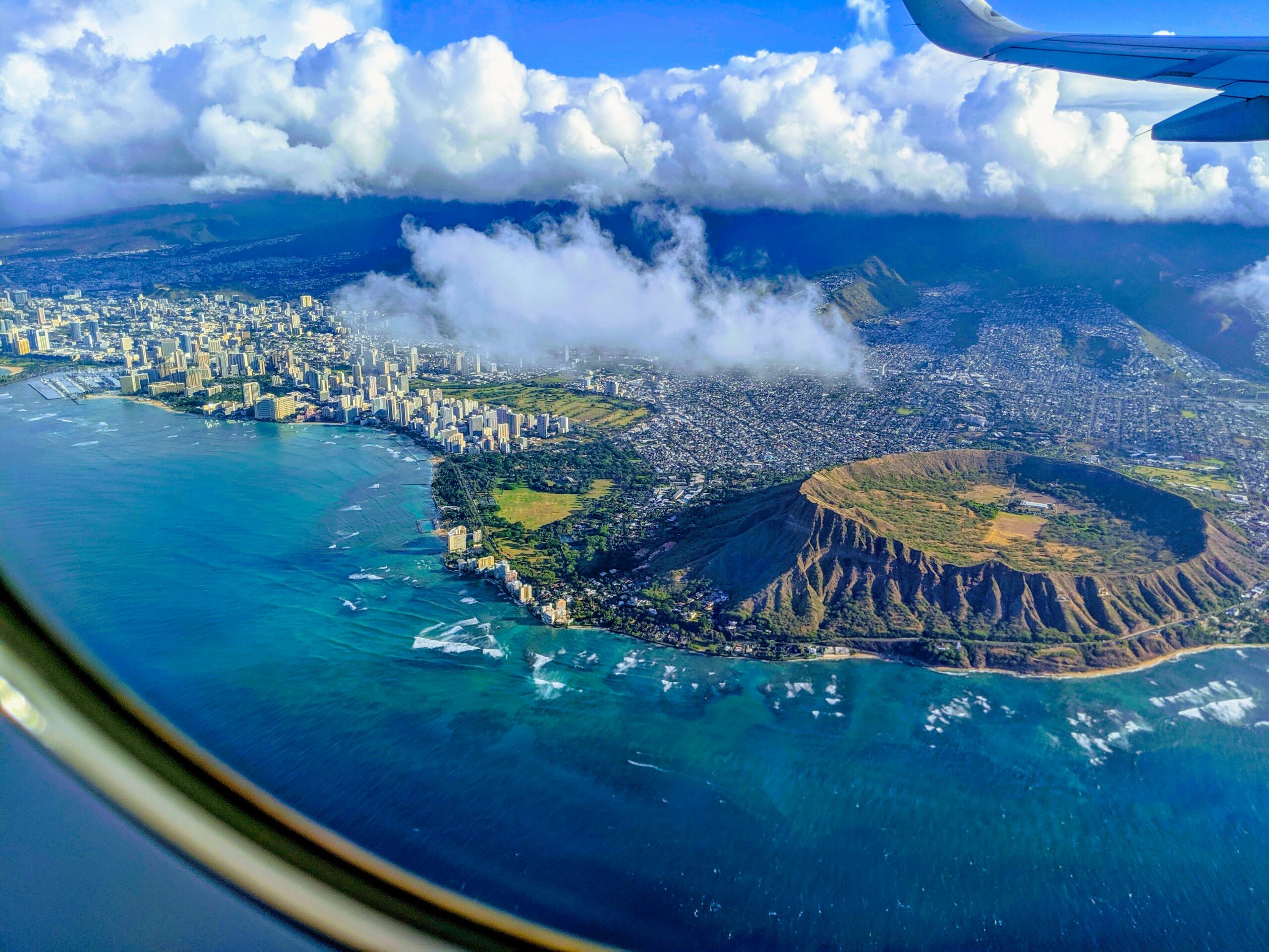 On a Flight Over the Big Island