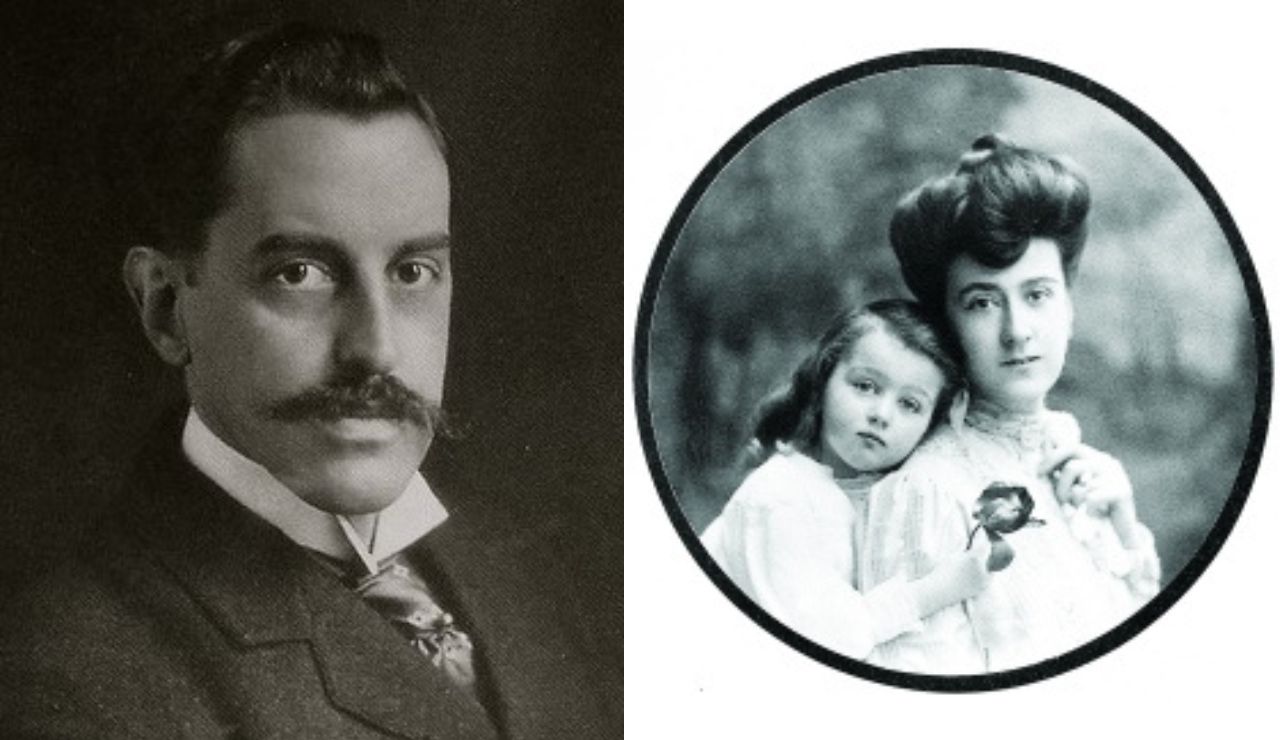 George and Edith Vanderbilt with soft smiles, their eyes full of warmth and quiet devotion.