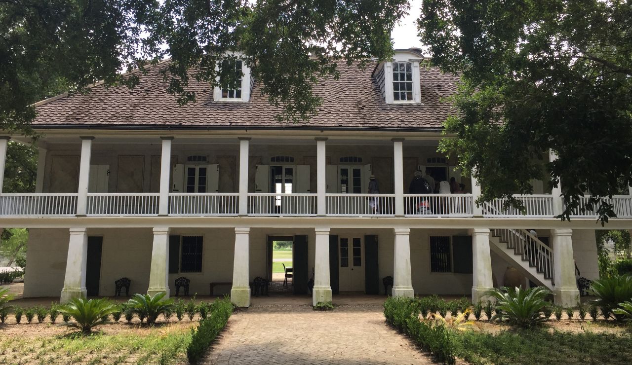 The Whitney Plantation building.