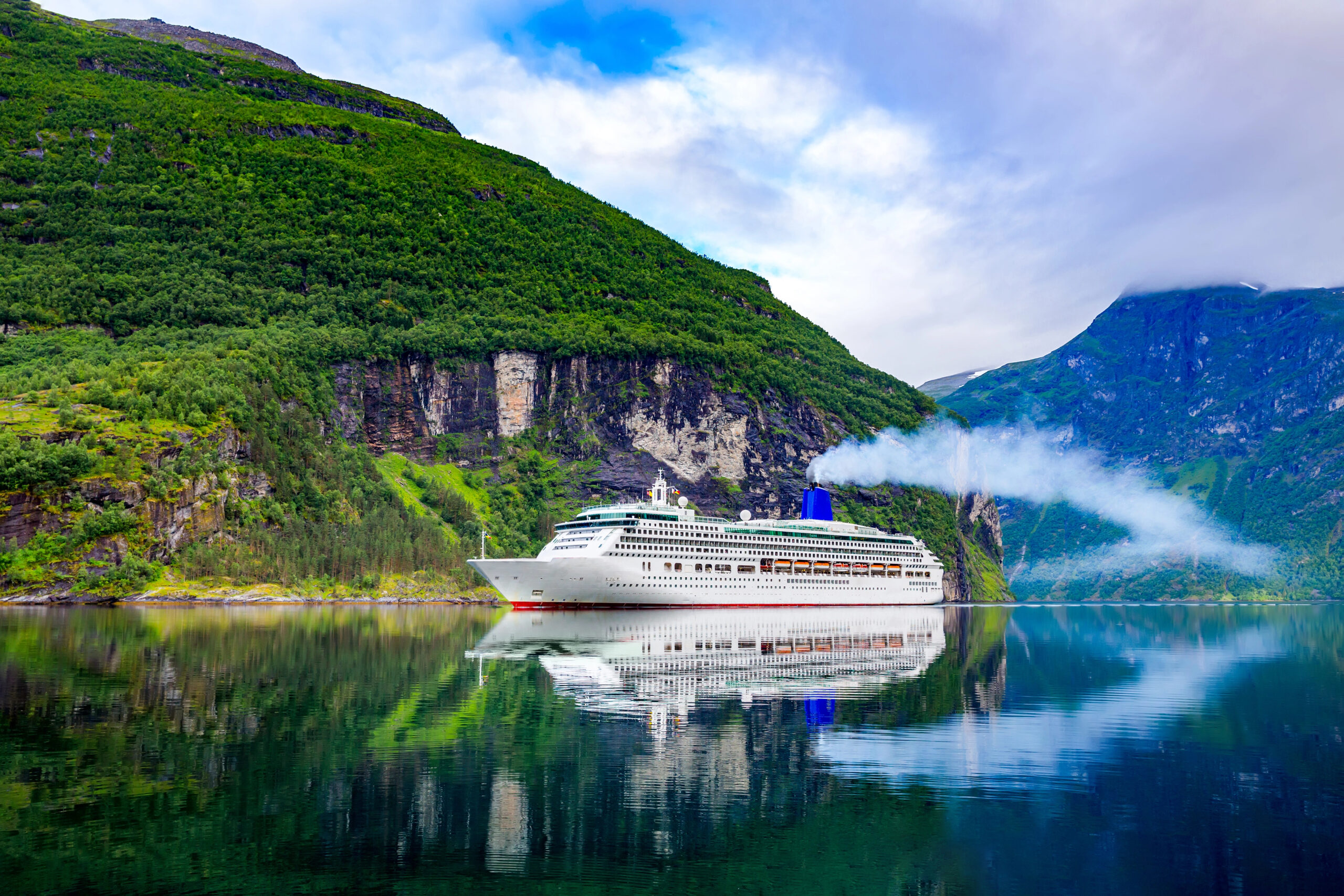 River cruise in Norway's fjords, one of the best cruise vacations for couples.