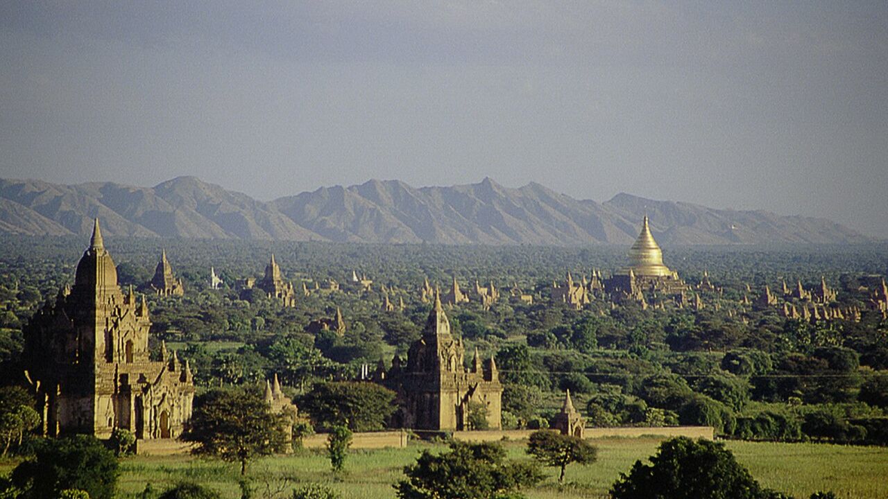 Bagan’s skyline glows with timeless wonder