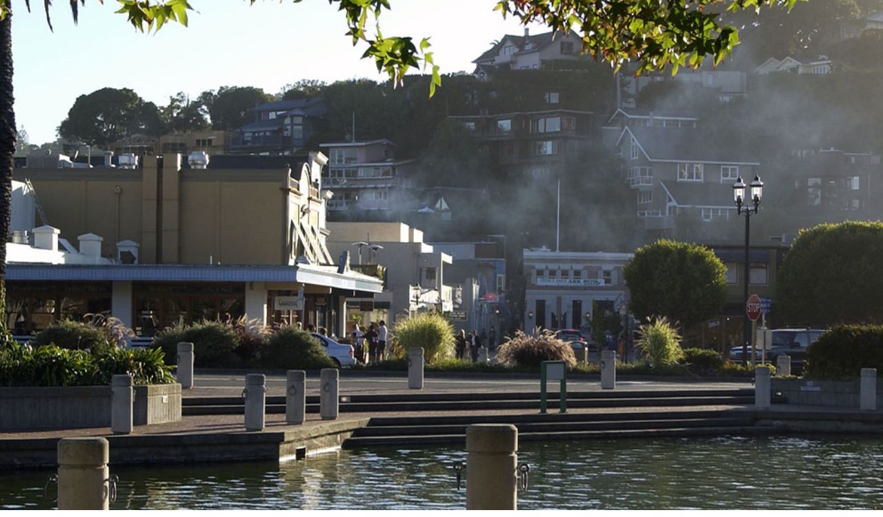 Downtown Tiburon offers charming shops, bay views, and a peaceful coastal vibe near Angel Island