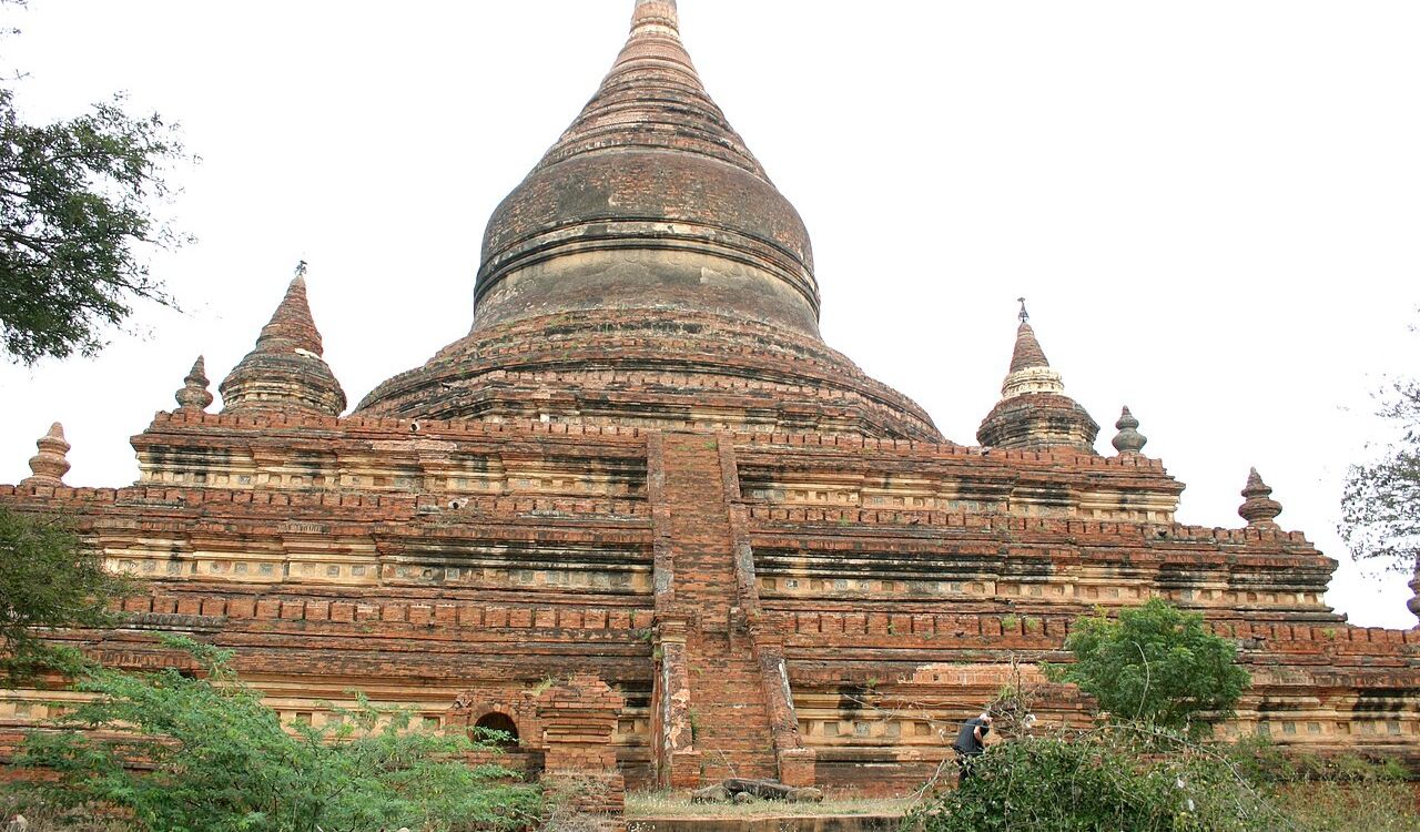 Mingalazedi Pagoda stands strong and silent