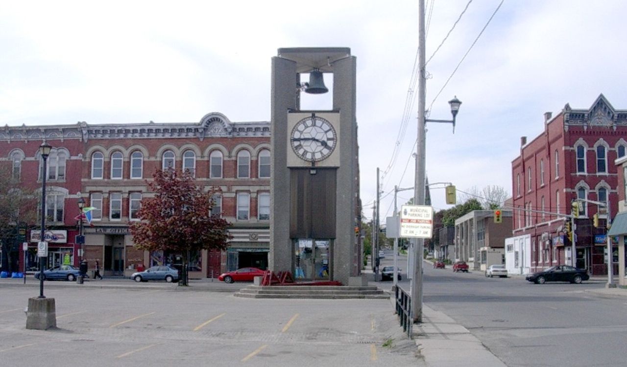 Prescott’s charming clock tower downtown