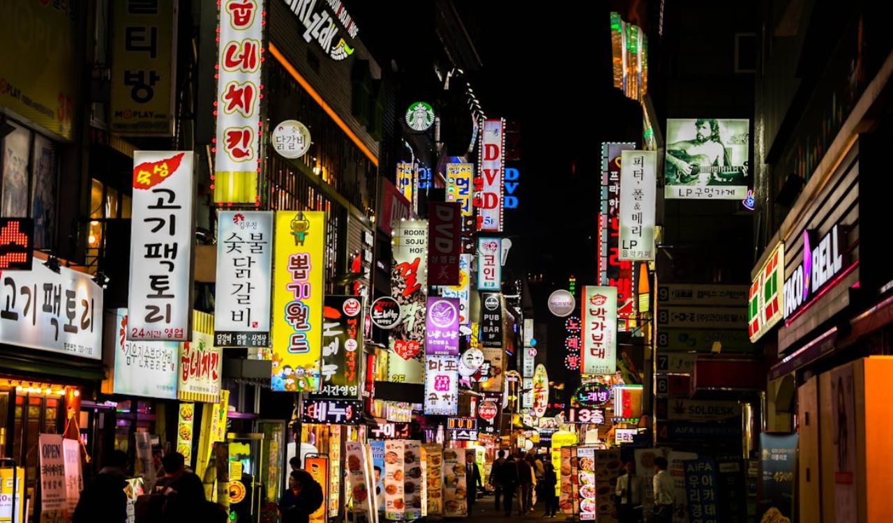 South Korea dazzles with neon nights and nonstop urban energy