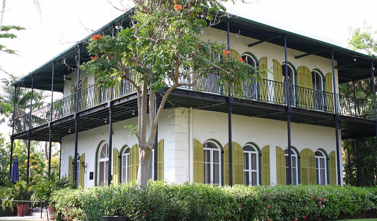 Step into the legendary world of Ernest Hemingway at his charming Key West home