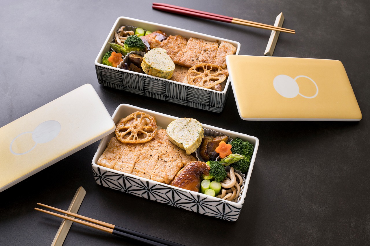 Bento meal from Japan