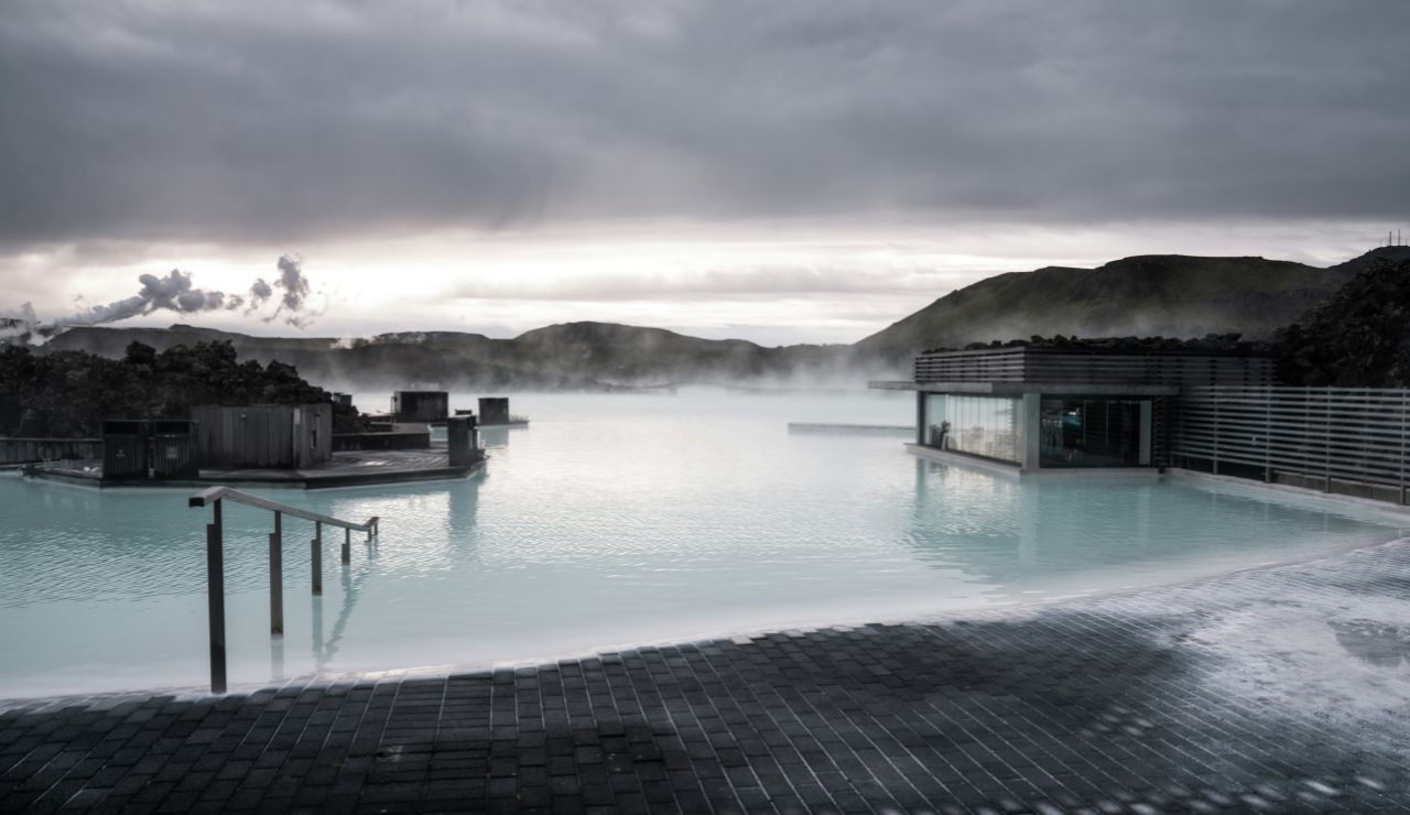 Blue Lagoon in Grindavík, Iceland