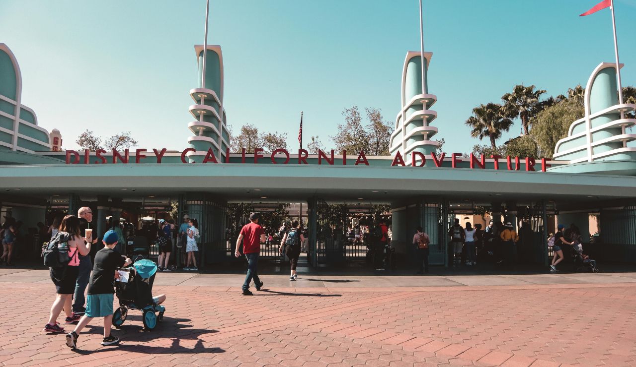Sunny skies at Disneyland California Sunny skies at Disneyland California