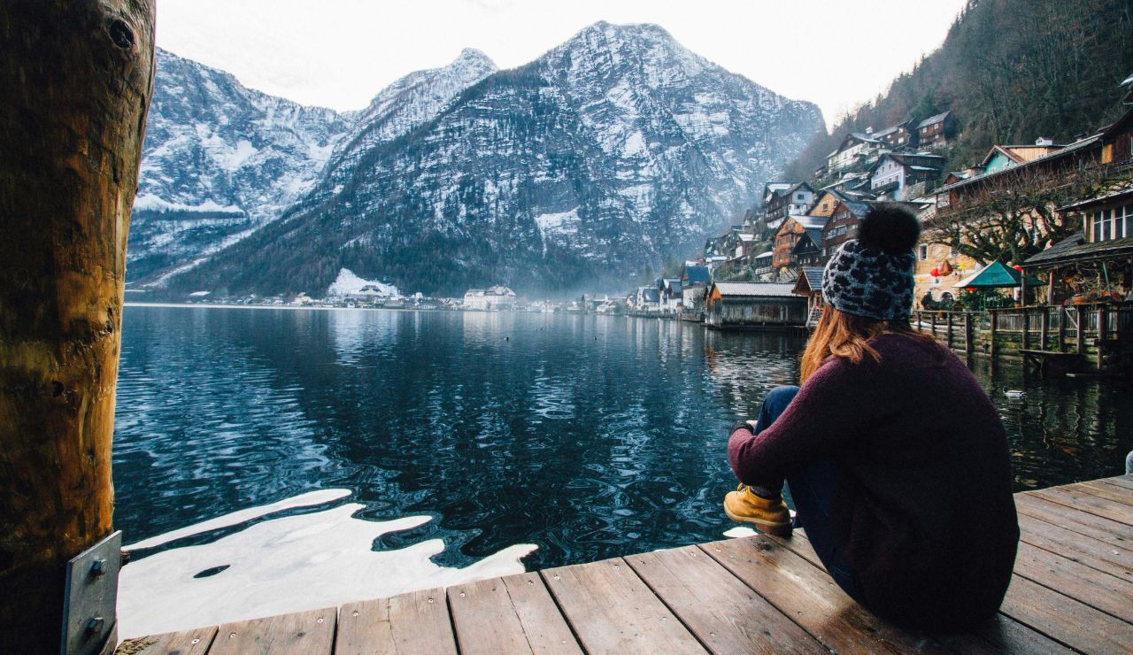 Lakeside village of Hallstatt, Austria