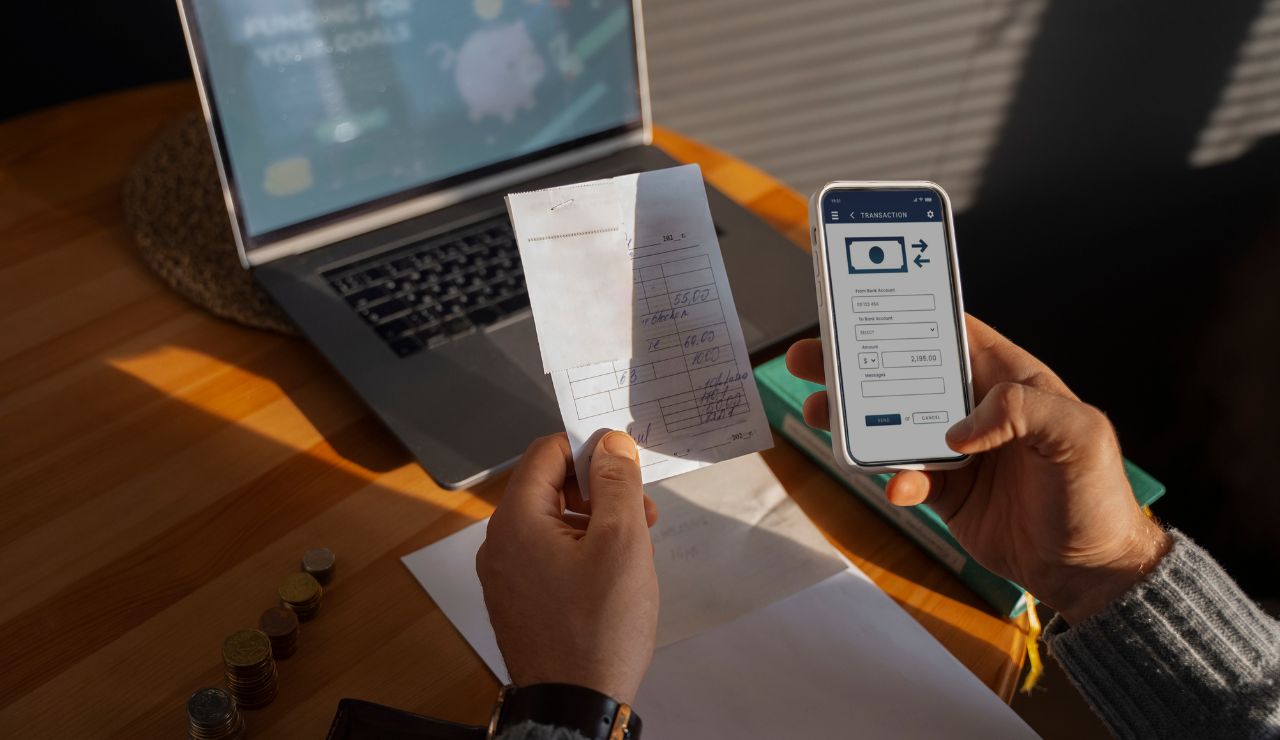 A credit card and loyalty program welcome email on a phone screen.