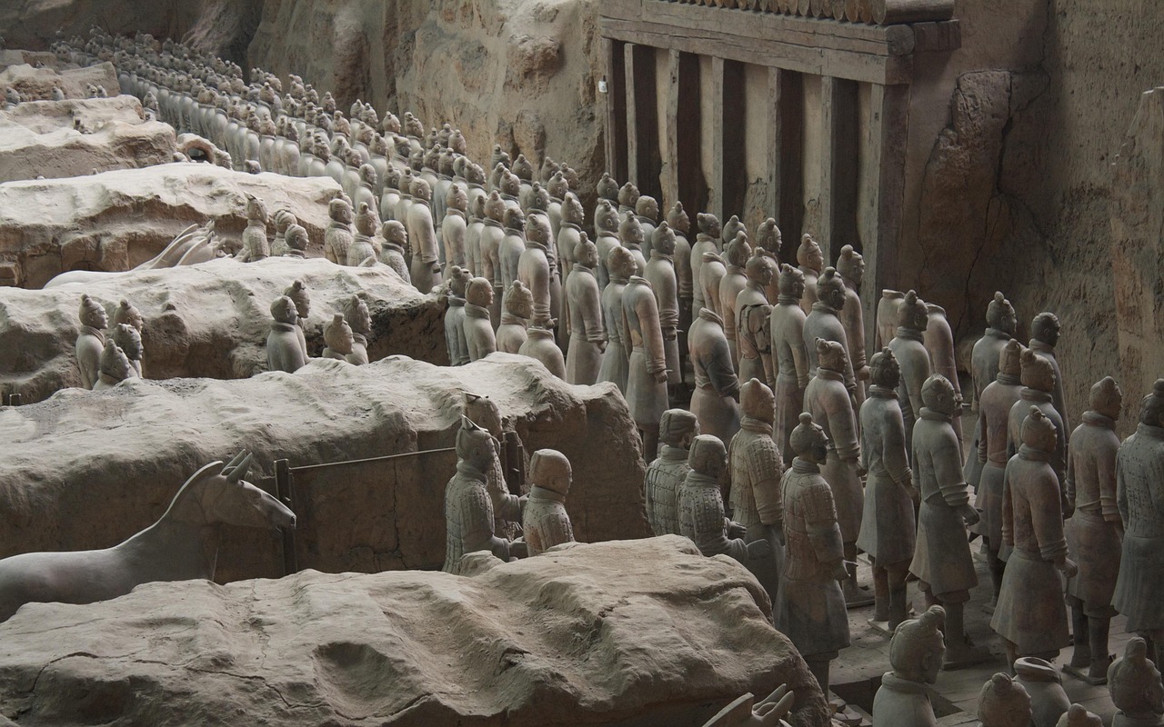 Mausoleum of Qin Shi Huang, China