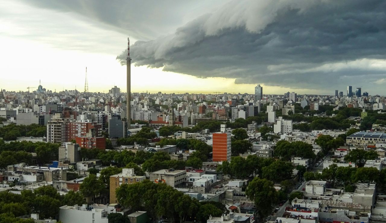 Montevideo waterfront and city skyline