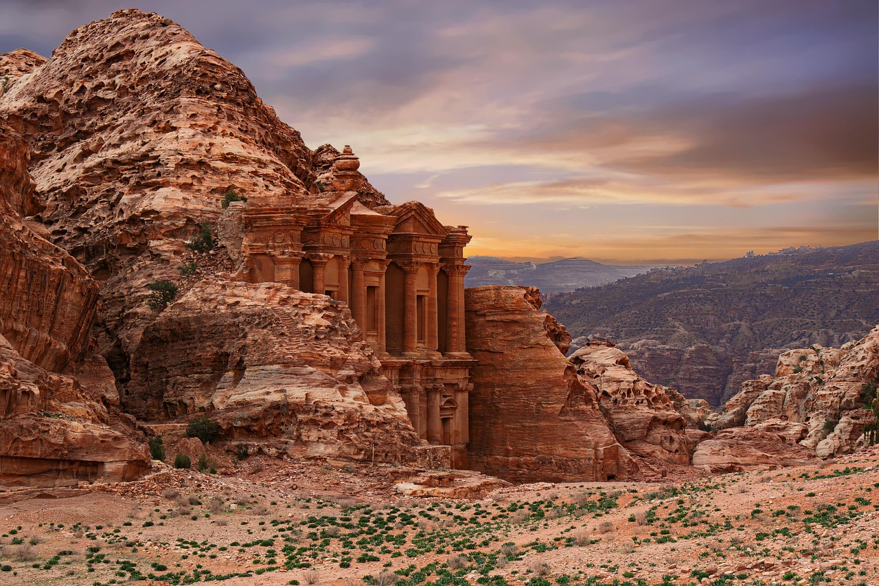 A Carved mountain dwelling