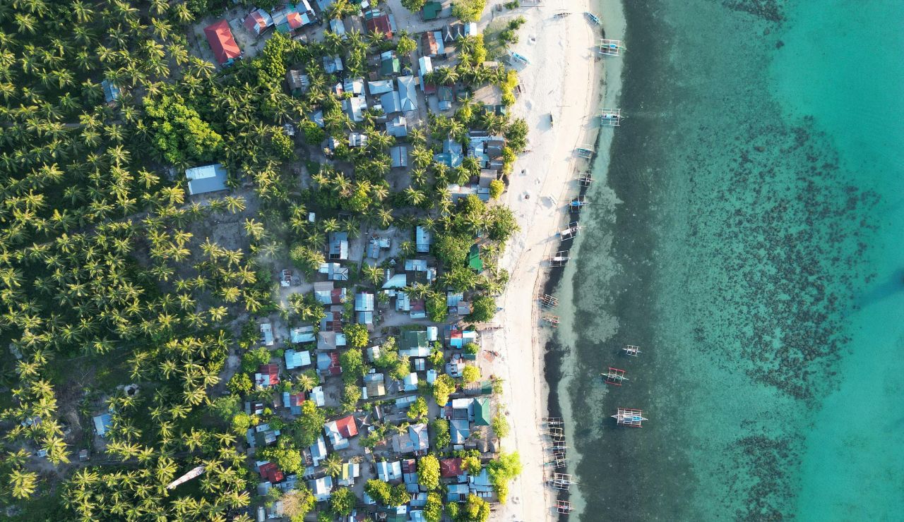 Seaside homes in the Philippines