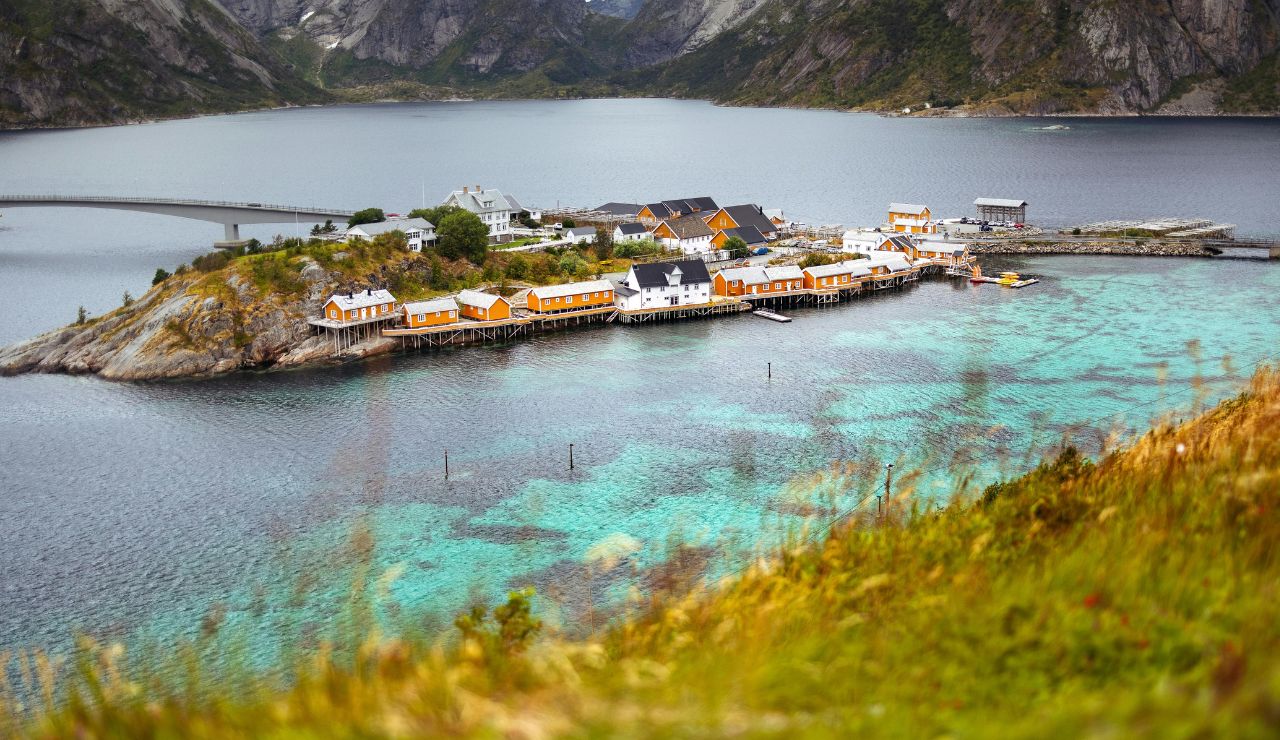 Fishing village of Reine, Norway