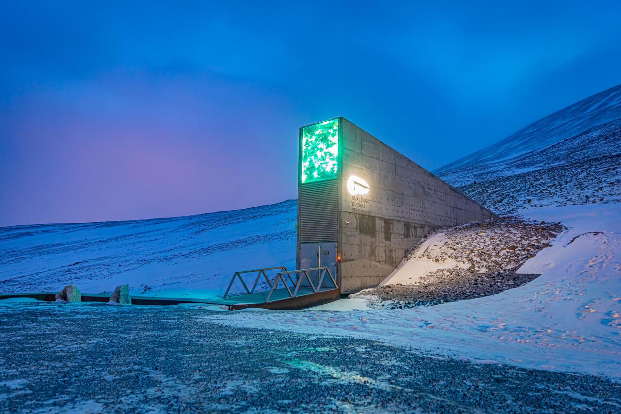 Svalbard Global Seed Vault, Norway