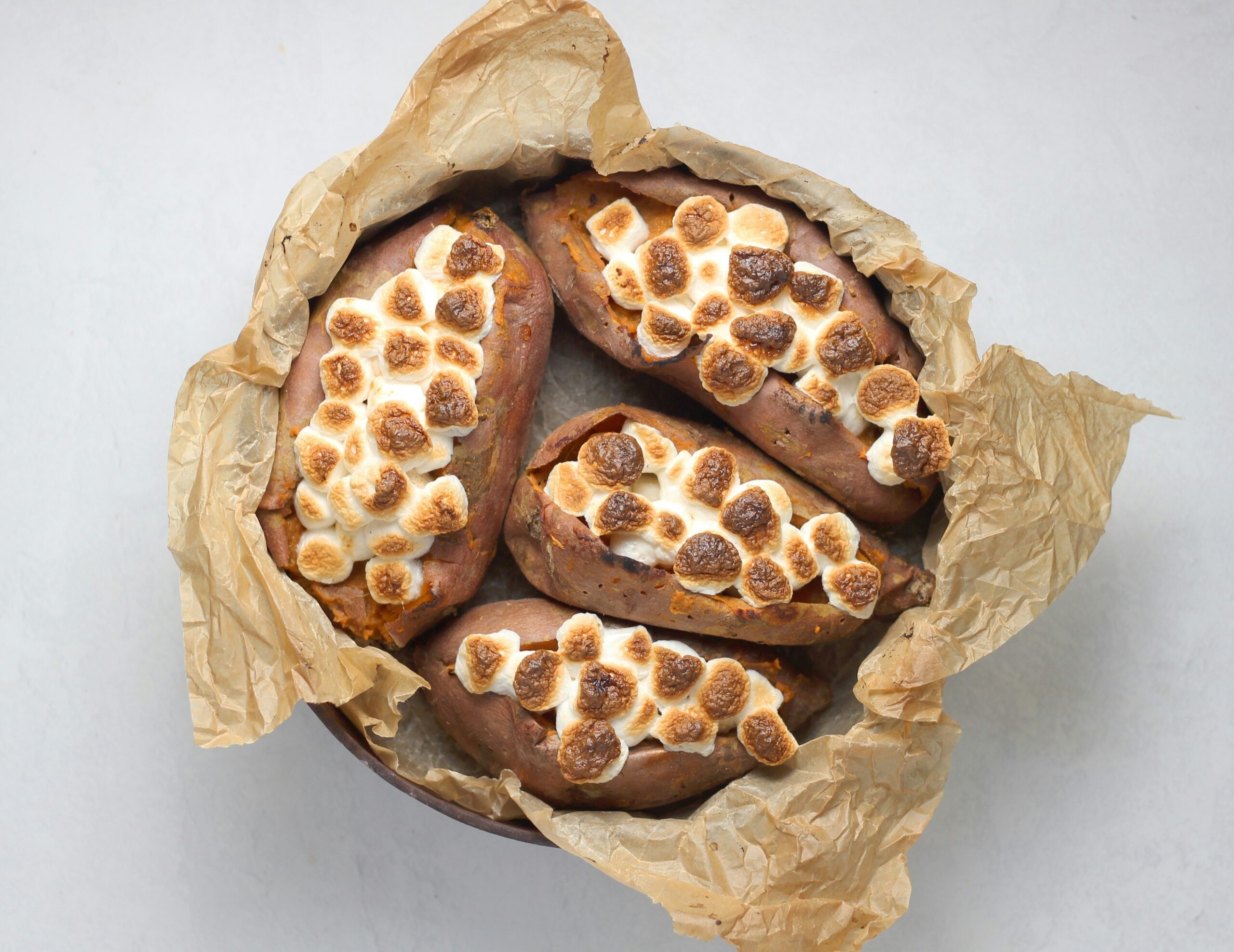 Sweet Potato Casserole with Marshmallows