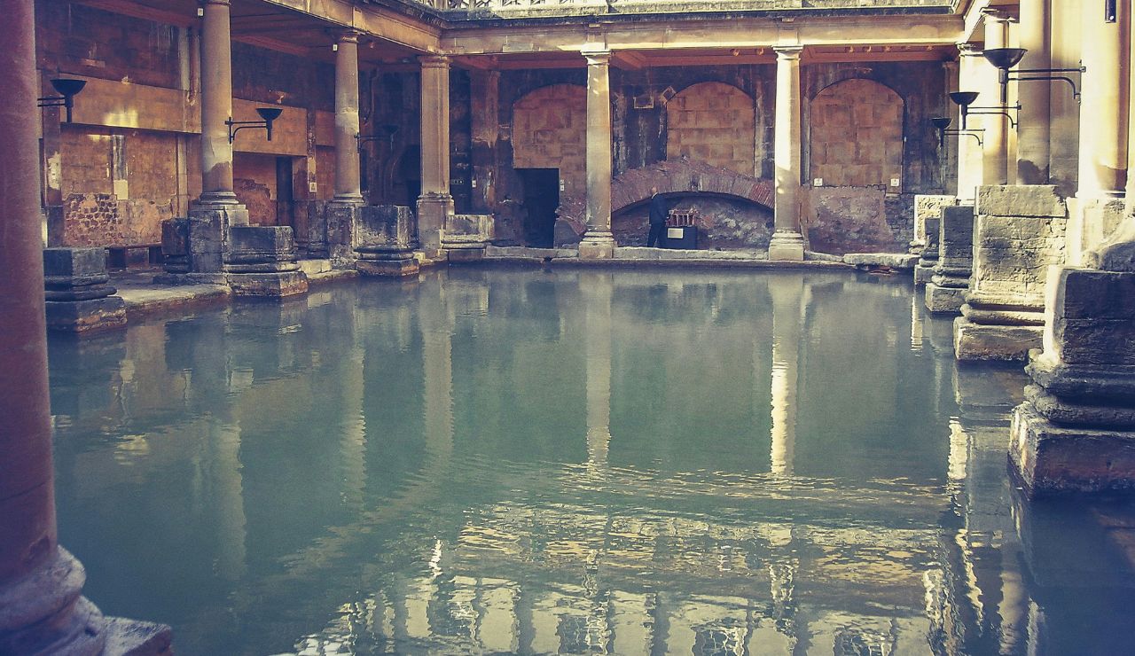 Széchenyi Thermal Bath in Budapest, Hungary