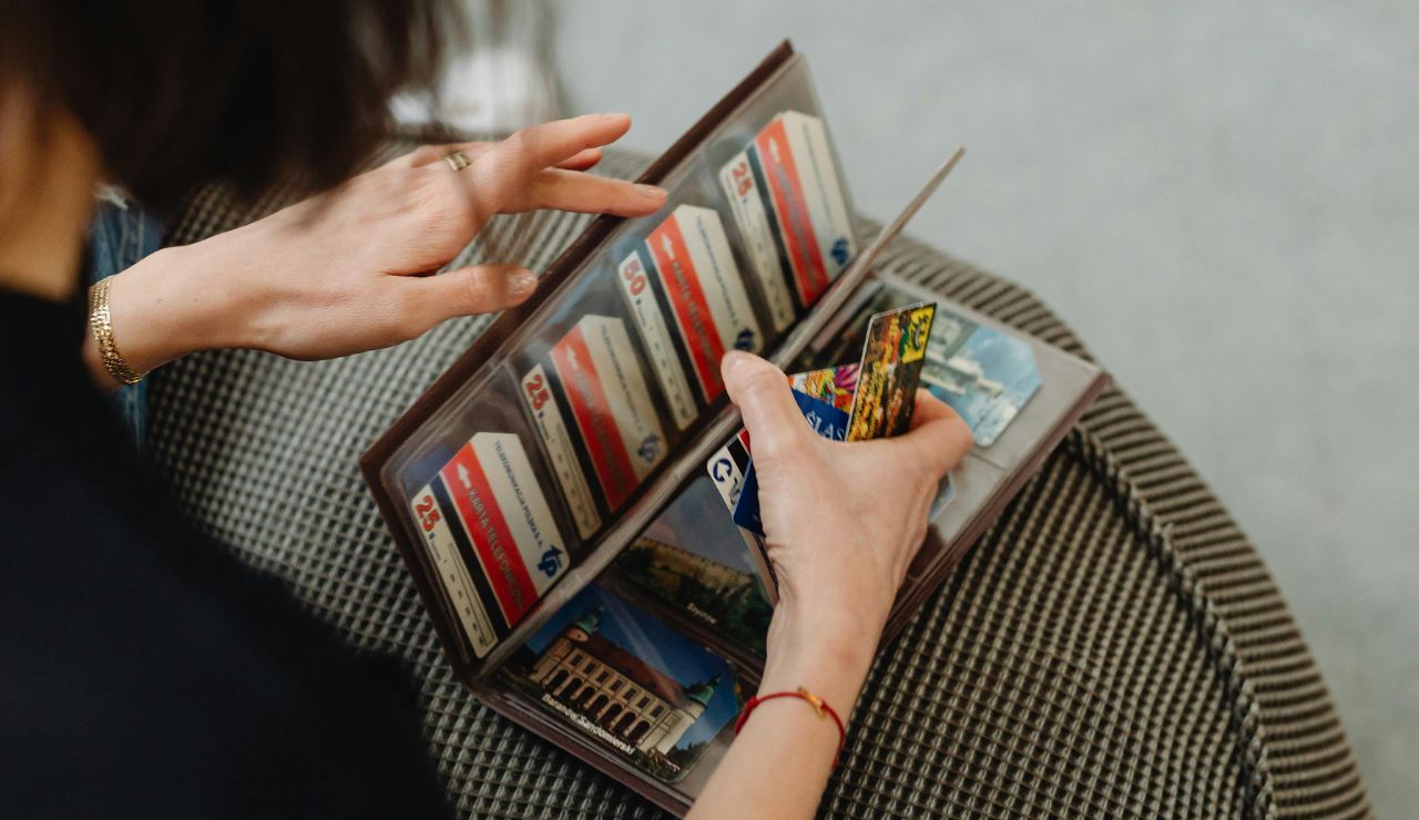 Travel document organizer with ID.