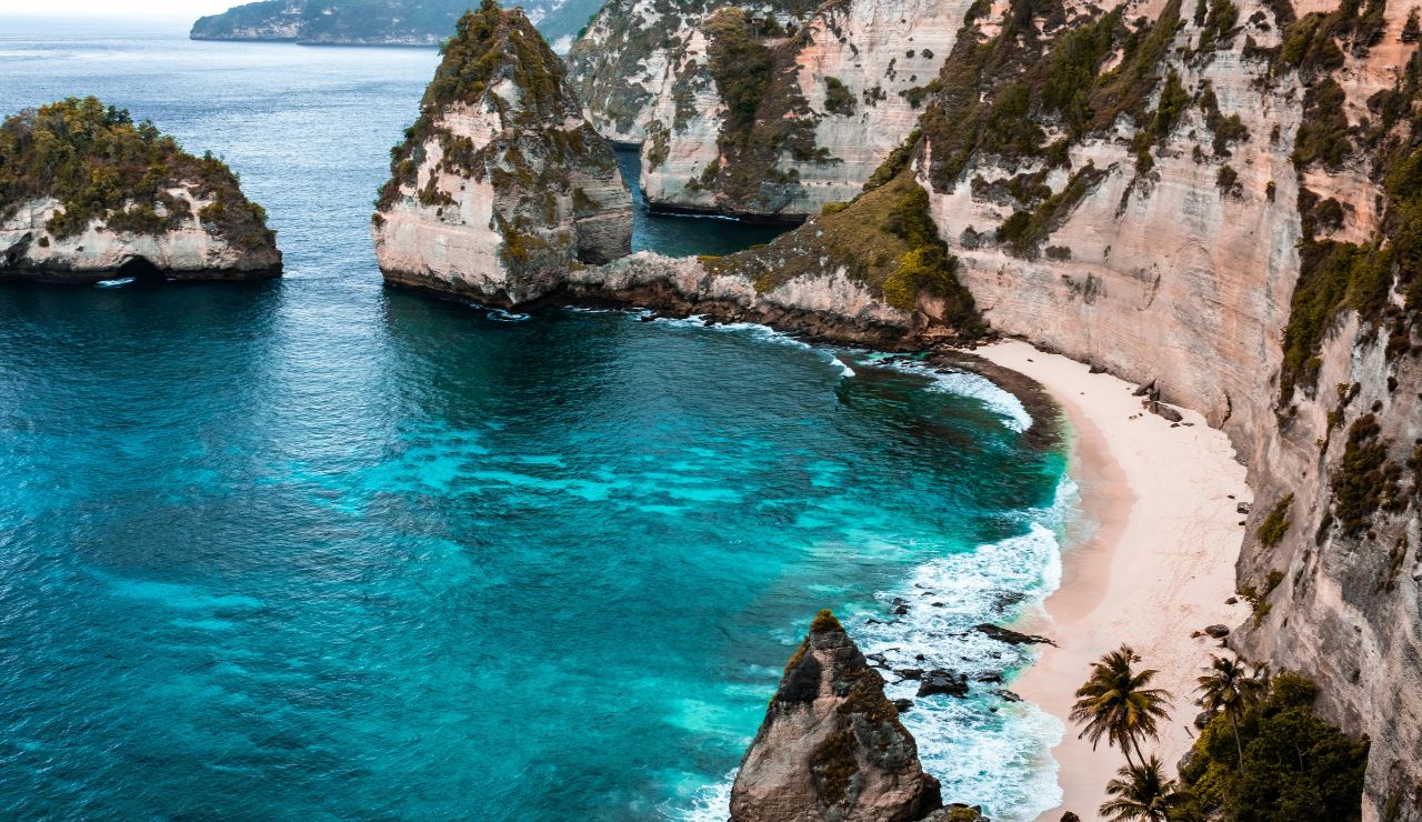 Coastal cliffs on Ulleungdo Island