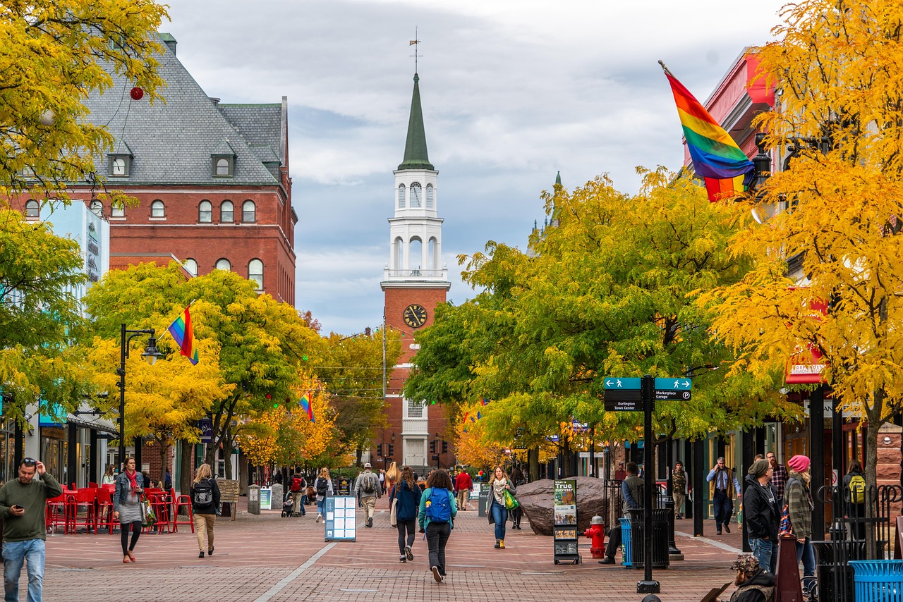 Vermont in the fall