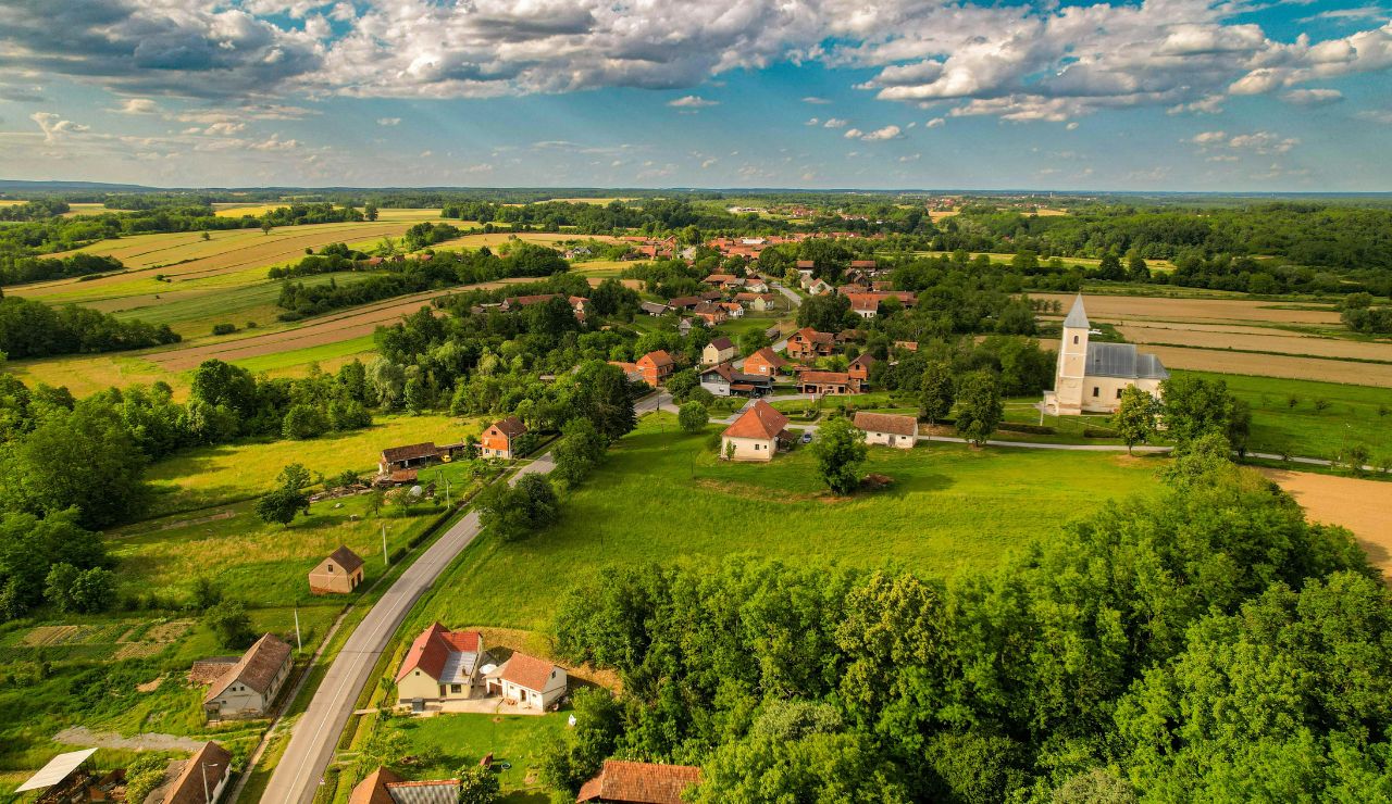 Scandinavian-style white church in Ephraim overlooking Green Bay.”