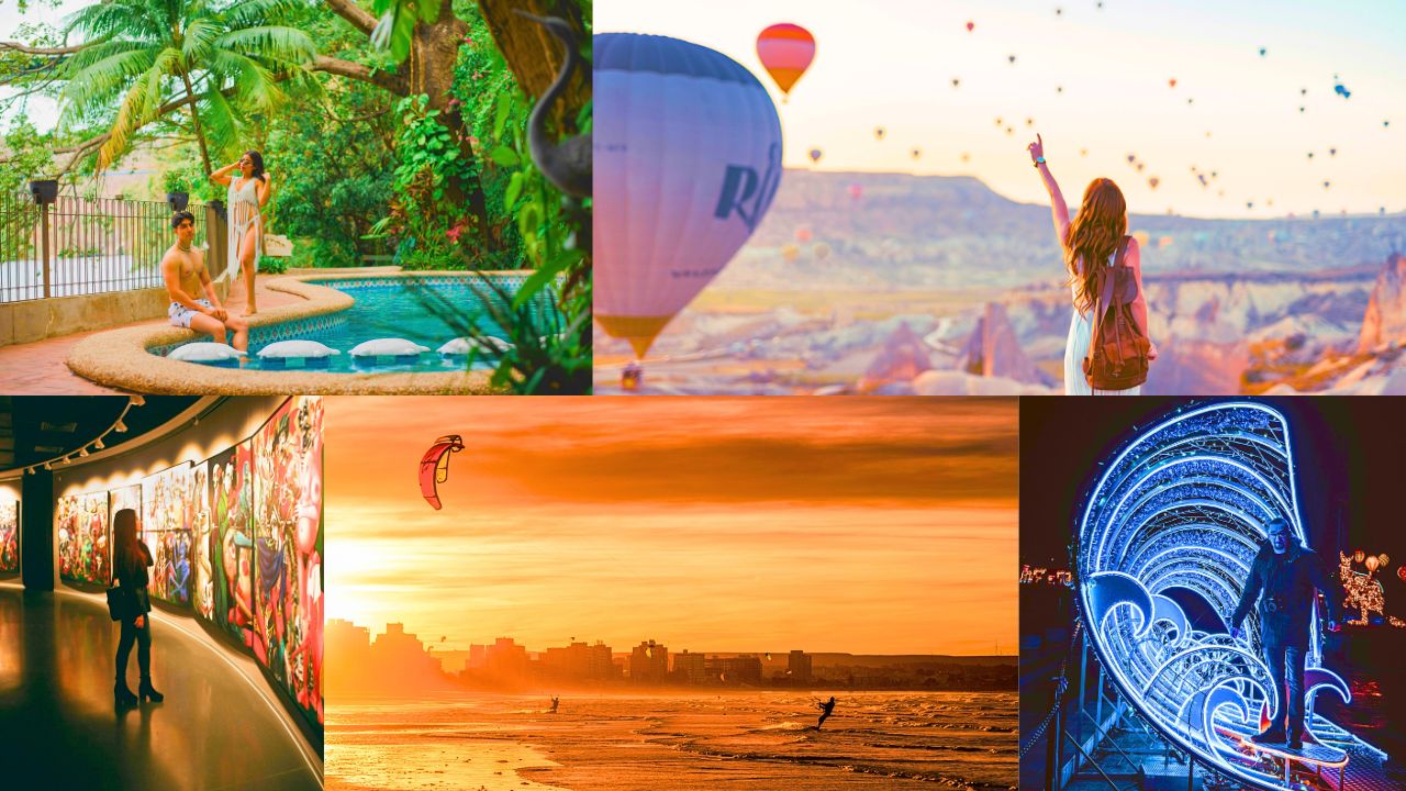 Collage of Local Experiences You Can Only Find in Paso Robles.