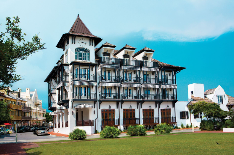 The Pearl in South Walton, one of the most romantic hotels in Florida.