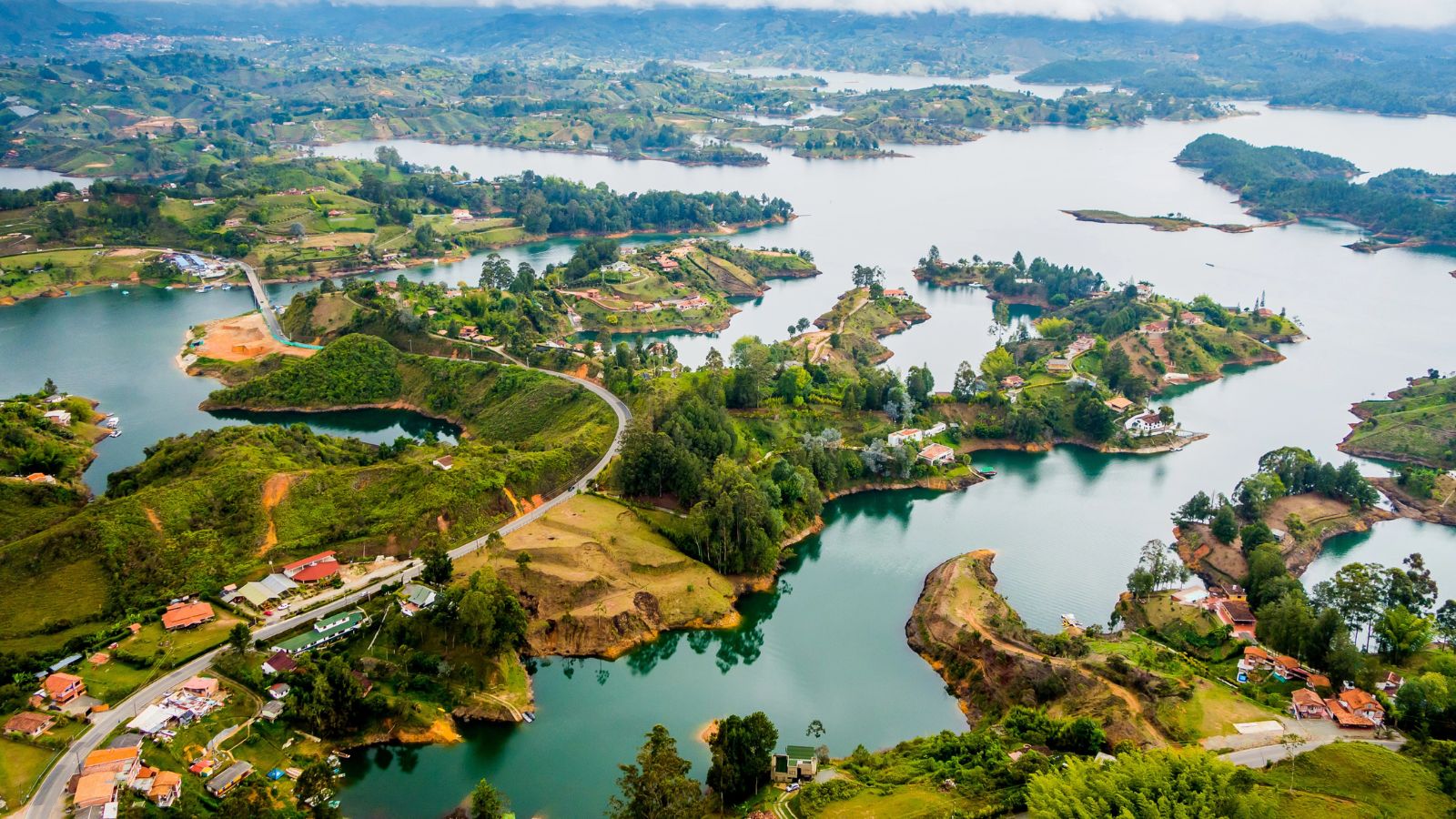 A skyline image of Colombia.