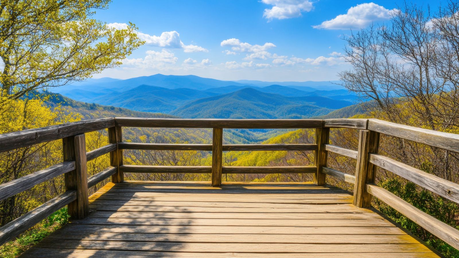 A photo of Asheville Blue Ridge Mountains scenic overlook.