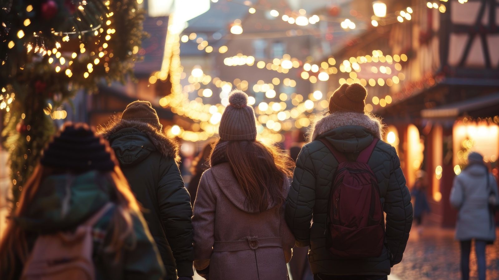 A photo of Busy romantic destination during Valentine’s weekend.