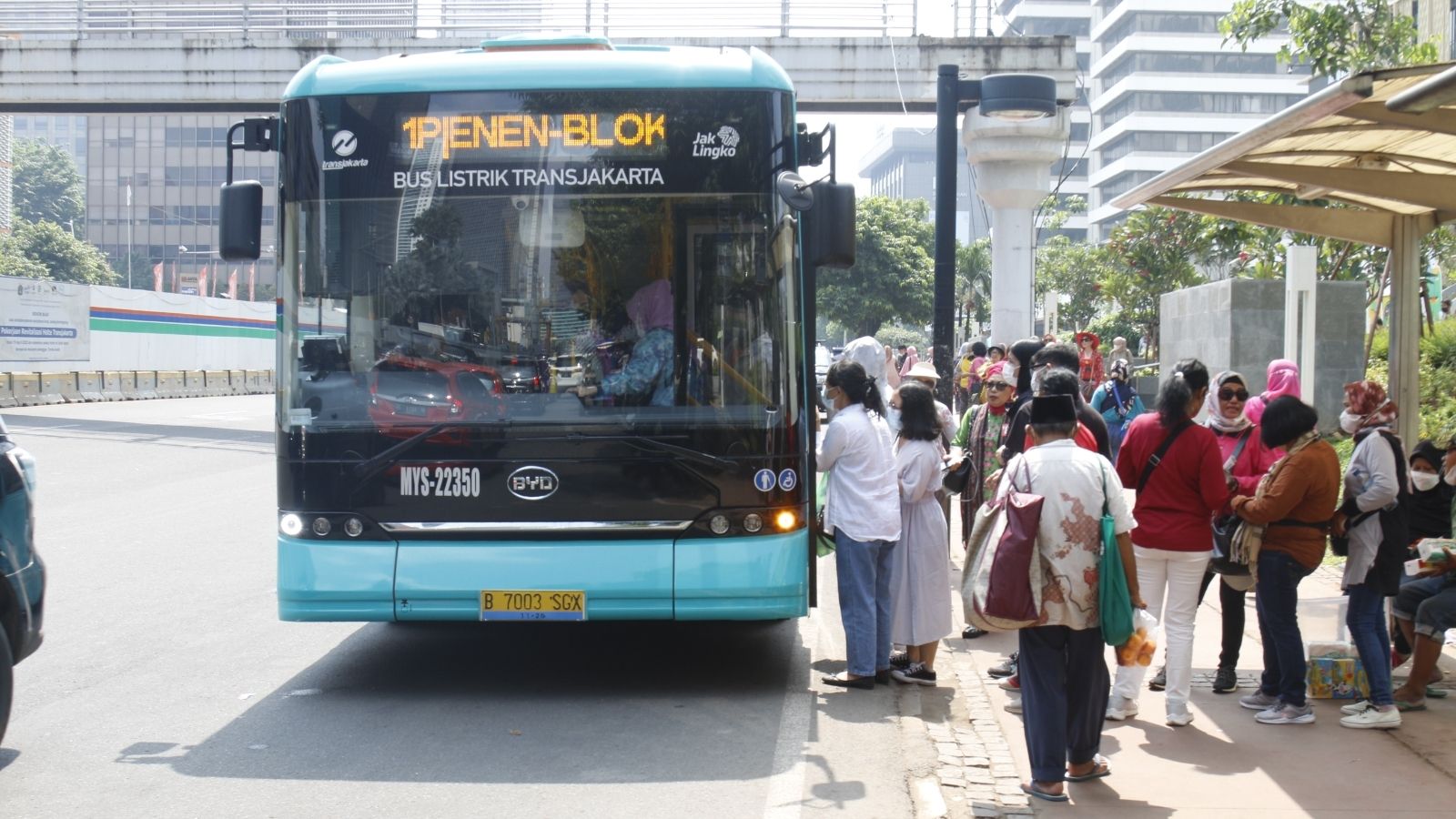 The first Bus Rapid Transit transportation system in Southeast Asia and South Asia.